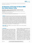 Research paper thumbnail of Dual-Band Reflectarray to Generate Two Spaced Beams in Orthogonal Circular Polarization by Variable Rotation Technique