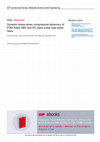 Research paper thumbnail of Dynamic stress-strain compressive behaviour of FDM made ABS and PC parts under high strain rates