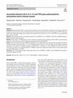 Research paper thumbnail of Association between the IL-6, IL-10, and TNFα gene polymorphisms and preterm-birth in Korean women