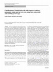 Research paper thumbnail of Classification of Turkish olive oils with respect to cultivar, geographic origin and harvest year, using fatty acid profile and mid-IR spectroscopy