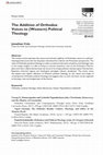 Research paper thumbnail of The Addition of Orthodox Voices to (Western) Political Theology