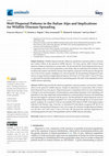 Research paper thumbnail of Wolf Dispersal Patterns in the Italian Alps and Implications for Wildlife Diseases Spreading