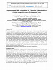 Research paper thumbnail of Repositioning Skill Acquisition In Vocational Education For Global Competitivieness In Anambra State