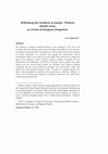 Research paper thumbnail of V. Spyrakou, Rethinking the Synthesis in Europe - Political Identity Issue as a Factor of European Integration, European Politeia, 1-2 · 2017, pp. 195-227, European Public Law Organization (EPLO)