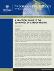 Research paper thumbnail of A Practical Guide to the Economics of Carbon Pricing