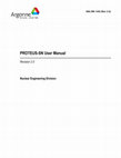 Research paper thumbnail of Proteus-SN user manual