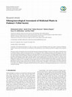 Research paper thumbnail of Ethnogynaecological Assessment of Medicinal Plants in Pashtun’s Tribal Society