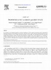 Research paper thumbnail of PROPERTIES of SCC in GREEN and GREY STATE