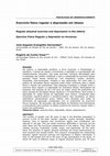 Research paper thumbnail of Exercício físico regular e depressão em idosos Regular physical exercise and depression in the elderly Ejercicio Físico Regular y Depresión en Ancianos