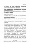 Research paper thumbnail of Da escrita ao toque: Elaborando experiências traumáticas com tutores de resiliência From writing to touching: Elaborating traumatic experiences with tutors of resilience De la escritura al tacto: Elaborando experiencias traumáticas con tutores de resiliencia