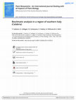 Research paper thumbnail of Bioclimatic analysis in a region of southern Italy (Calabria)