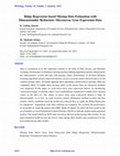 Research paper thumbnail of Ridge Regression based Missing Data Estimation with Dimensionality Reduction: Microarray Gene Expression Data