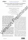 Research paper thumbnail of Sistema de inspección de defectos en baldosas cerámicas implementado en FPGA