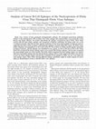 Research paper thumbnail of 2003. Analysis of linear B-cell epitopes of the nucleoprotein of ebola virus that distinguish ebola virus subtypes. Clin Diagn Lab Immunol