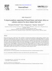 Research paper thumbnail of N-doped graphene supporting Pd-based binary and ternary alloys as cathode catalysts for direct ethanol fuel cells