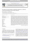 Research paper thumbnail of The impact of sectoral changes on individual competences: A reflective scenario-based approach in the creative industries