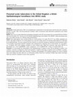 Research paper thumbnail of Presumed ocular tuberculosis in the United Kingdom: a British Ophthalmological Surveillance Unit (BOSU) study