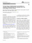 Research paper thumbnail of The Royal College of Ophthalmologists recommendations on screening for hydroxychloroquine and chloroquine users in the United Kingdom: executive summary