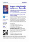 Research paper thumbnail of Research Methods in Indigenous Contexts