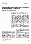 Research paper thumbnail of Expression of thiol proteases decreases in tomato ovaries after fruit set induced by pollination or gibberellic acid