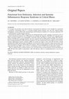 Research paper thumbnail of Functional Iron Deficiency, Infection and Systemic Inflammatory Response Syndrome in Critical Illness