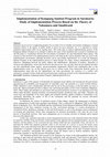 Research paper thumbnail of Implementation of Kampung Sanitasi Program in Surakarta: Study of Implementation Process Based on the Theory of Nakamura and Smallwood