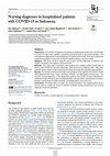 Research paper thumbnail of Nursing diagnoses in hospitalized patients with COVID-19 in Indonesia