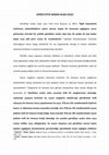 Research paper thumbnail of GÜRÜLTÜYE NEDEN OLMA SUÇU