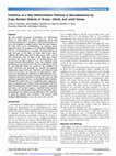 Research paper thumbnail of Inhibition of a new differentiation pathway in neuroblastoma by copy number defects of N-myc, Cdc42, and nm23 genes