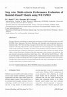 Research paper thumbnail of Step wise Multi-criteria Performance Evaluation of Rainfall-Runoff Models using WETSPRO