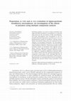 Research paper thumbnail of Preparation, in vitro and in vivo evaluation of algino-pectinate bioadhesive microspheres: An investigation of the effects of polymers using multiple comparison analysis