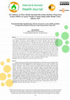 Research paper thumbnail of The Influence of Three Months Injectable KB of Depo Medroksi Progesteron Acetate (DMPA) on Agency Weight in Tanah Abang Public Health Center, Jakarta, 2019