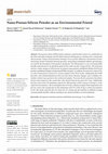 Research paper thumbnail of Nano-Porous-Silicon Powder as an Environmental Friend