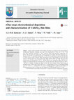 Research paper thumbnail of (One-step) electrochemical deposition and characterization of CuInSe2 thin films