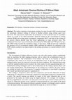 Research paper thumbnail of Alkali anisotropic chemical etching of p-silicon wafer