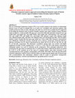 Research paper thumbnail of Principal component analysis approach in describing the biometric traits of Ostrich (Struthio camelus) eggs in Southern Guinea Savanna region of Nigeria