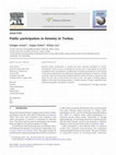 Research paper thumbnail of Public participation in forestry in Turkey