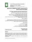 Research paper thumbnail of Agreement of BISAP and CRP in Assessment of Severe Acute Pancreatitis