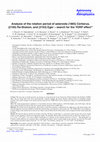 Research paper thumbnail of Analysis of the rotation period of asteroids (1865) Cerberus, (2100) Ra-Shalom, and (3103) Eger – search for the YORP effect