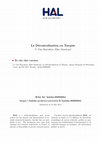 Research paper thumbnail of La Décentralisation en Turquie