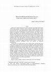 Research paper thumbnail of Manzum Metinler Işığında Galata, Üsküdar ve Boğaziçi Sahilleri - I