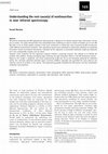 Research paper thumbnail of Understanding the root cause(s) of nonlinearities in near infrared spectroscopy