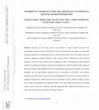 Research paper thumbnail of Investigation of N2 adsorption on Fe3O4(001) using ambient pressure X-ray photoelectron spectroscopy and density functional theory