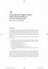 Research paper thumbnail of Using Argument Diagramming to Teach Critical Thinking in a First-Year Writing Course