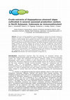 Research paper thumbnail of Crude extracts of Kappaphycus alvarezii algae cultivated in several seaweed production centers in North Sulawesi, Indonesia as immunostimulant