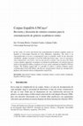 Research paper thumbnail of Corpus EspaDA-UNCuyo. Revisión y discusión de criterios externos para la sistematización de géneros académicos orales