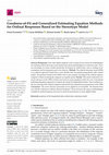 Research paper thumbnail of Goodness-of-Fit and Generalized Estimating Equation Methods for Ordinal Responses Based on the Stereotype Model