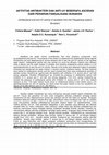 Research paper thumbnail of Aktivitas Antibakteri Dan Anti-Uv Beberapa Ascidian Dari Perairan Pangalisang Bunaken