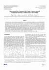 Research paper thumbnail of Supercritical flow simulation at a right channel junction. Comparison between a uniform and a sparse mesh