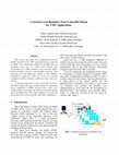 Research paper thumbnail of A system level boundary scan controller board for VME applications [to CERN experiments]